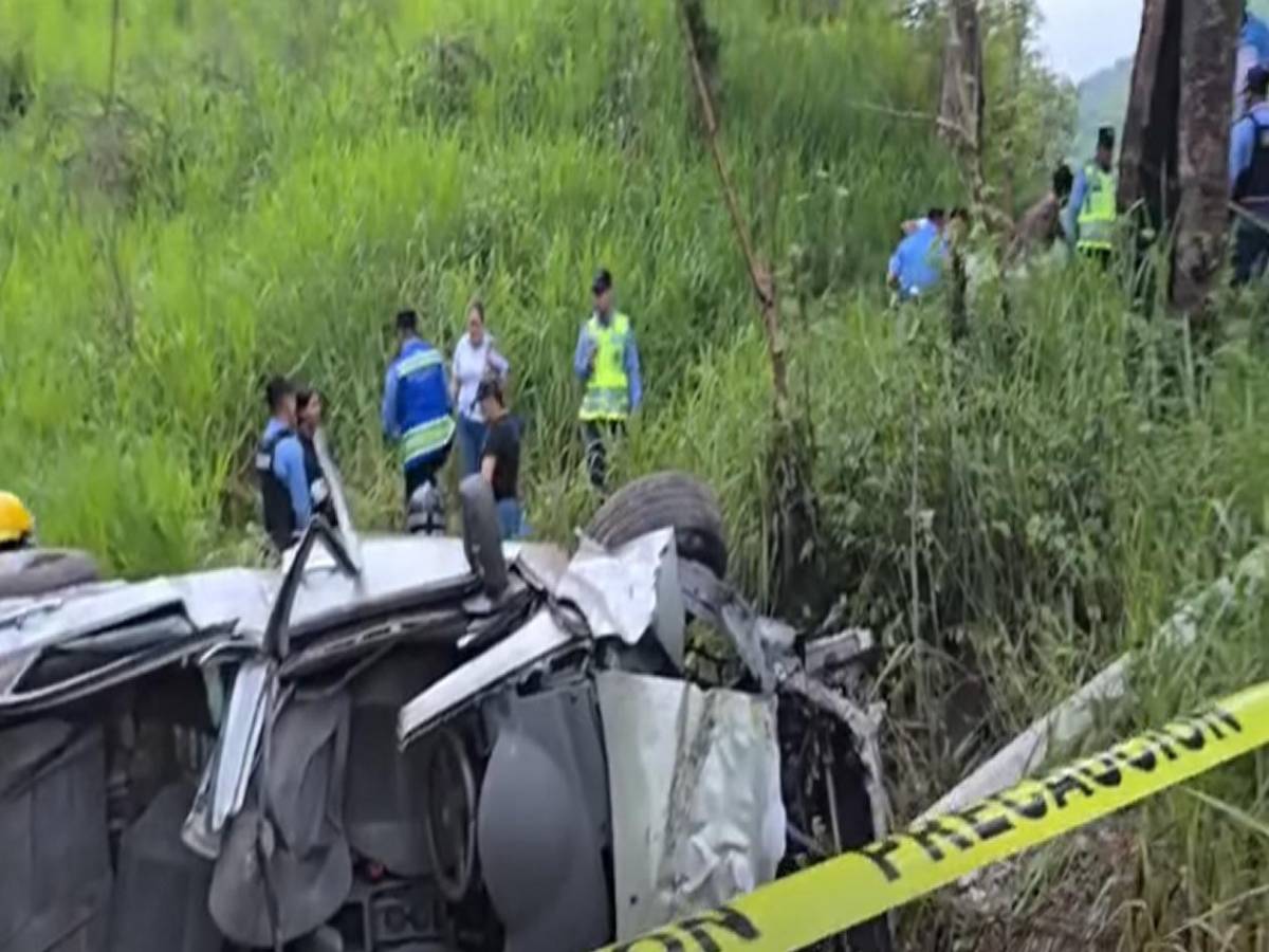 Accidente en Santa Bárbara: menor herida salió del vehículo y caminó varios metros en busca de ayuda