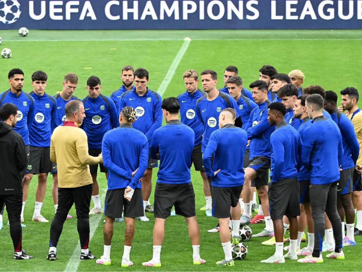 ¿Y Lewandowski? Barcelona con cambios en su 11 para eliminar al Inter en Champions