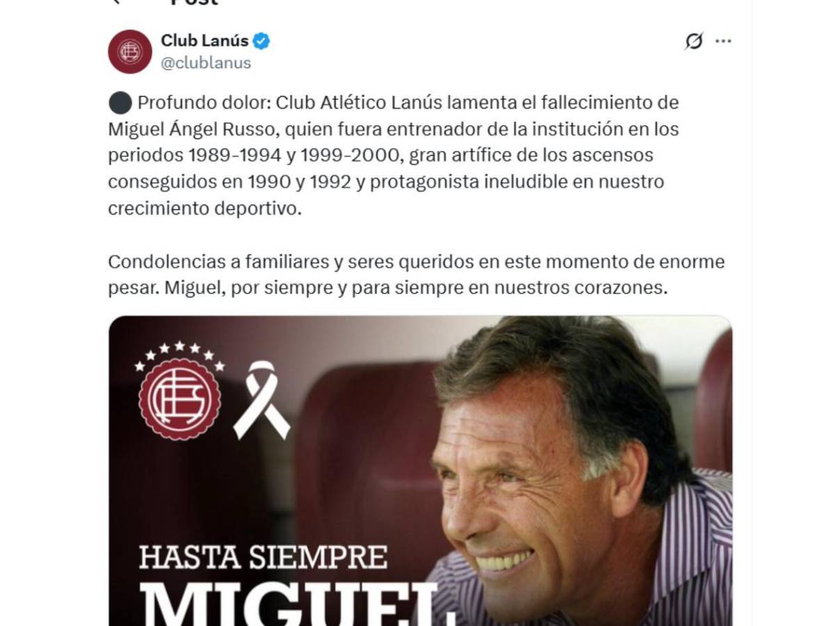 Miguel Ángel Russo murió: Consternación, causa de su muerte y petición de familia