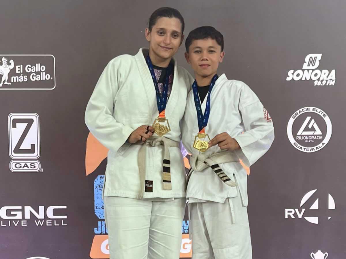Honduras logró dos medallas de oro en campeonato latinoamericano de jiu-jitsu