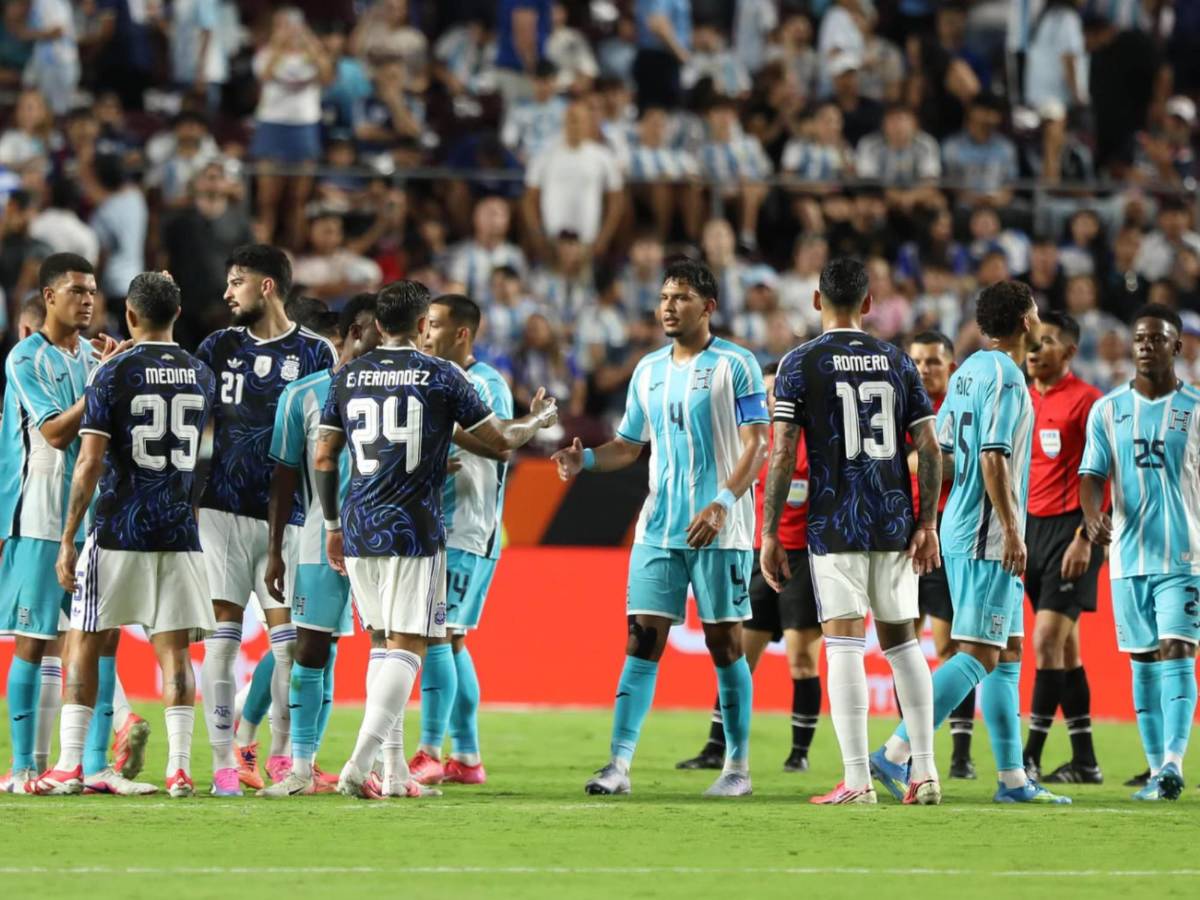 Messi tuvo un enorme gesto con futbolista de la selección de Honduras