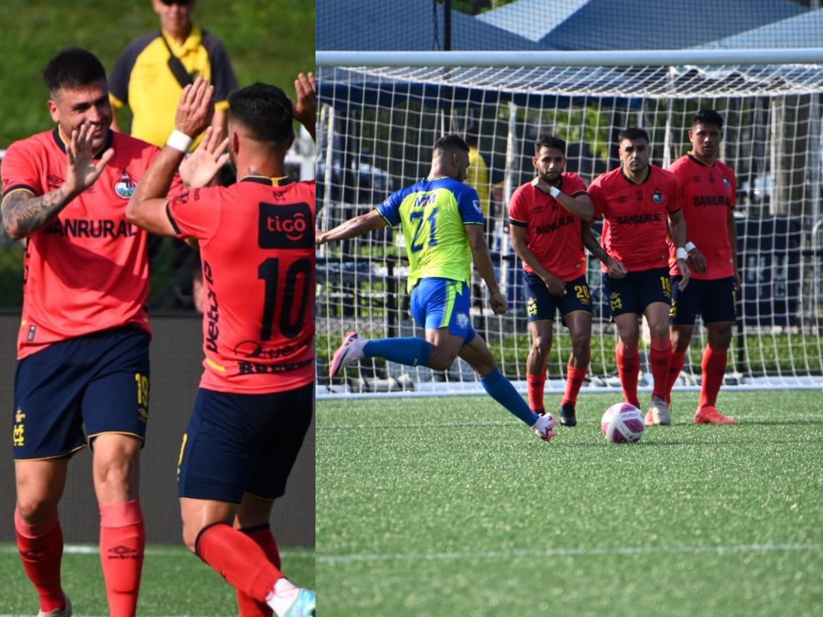 Ramiro Rocca anotó: Olancho FC sufre dura derrota ante Municipal en EUA