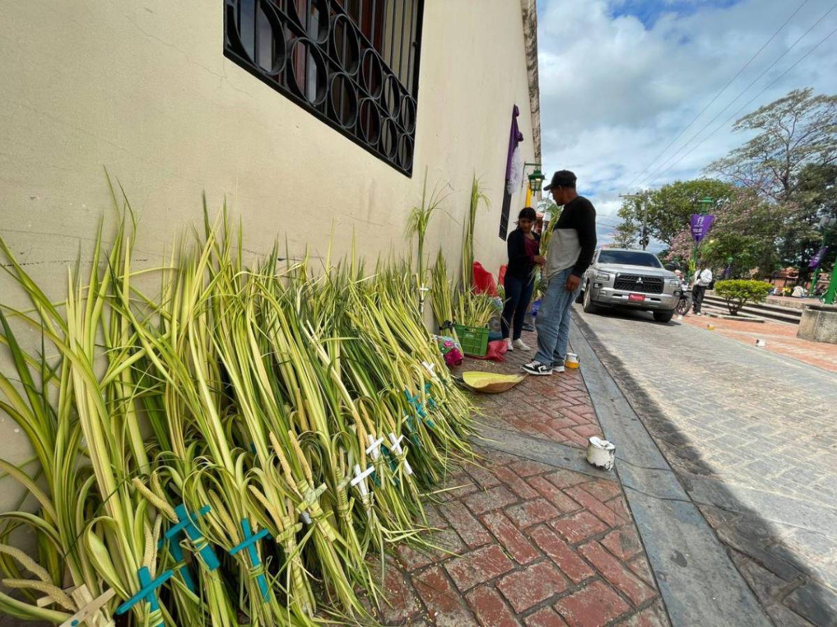Comayagua se alista para el Domingo de Ramos entre fe y turismo