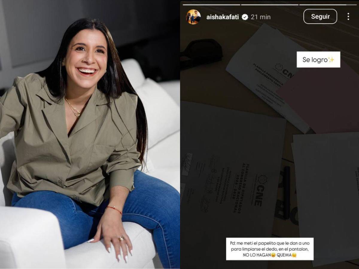 Así vivieron las elecciones primarias 2025 los famosos hondureños