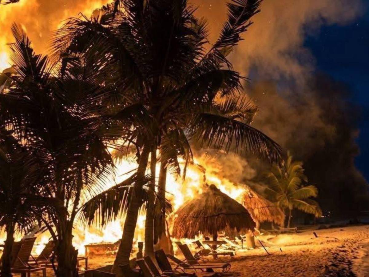 Del paraíso al desastre: El antes y el después del Hotel Fantasy Island de Roatán