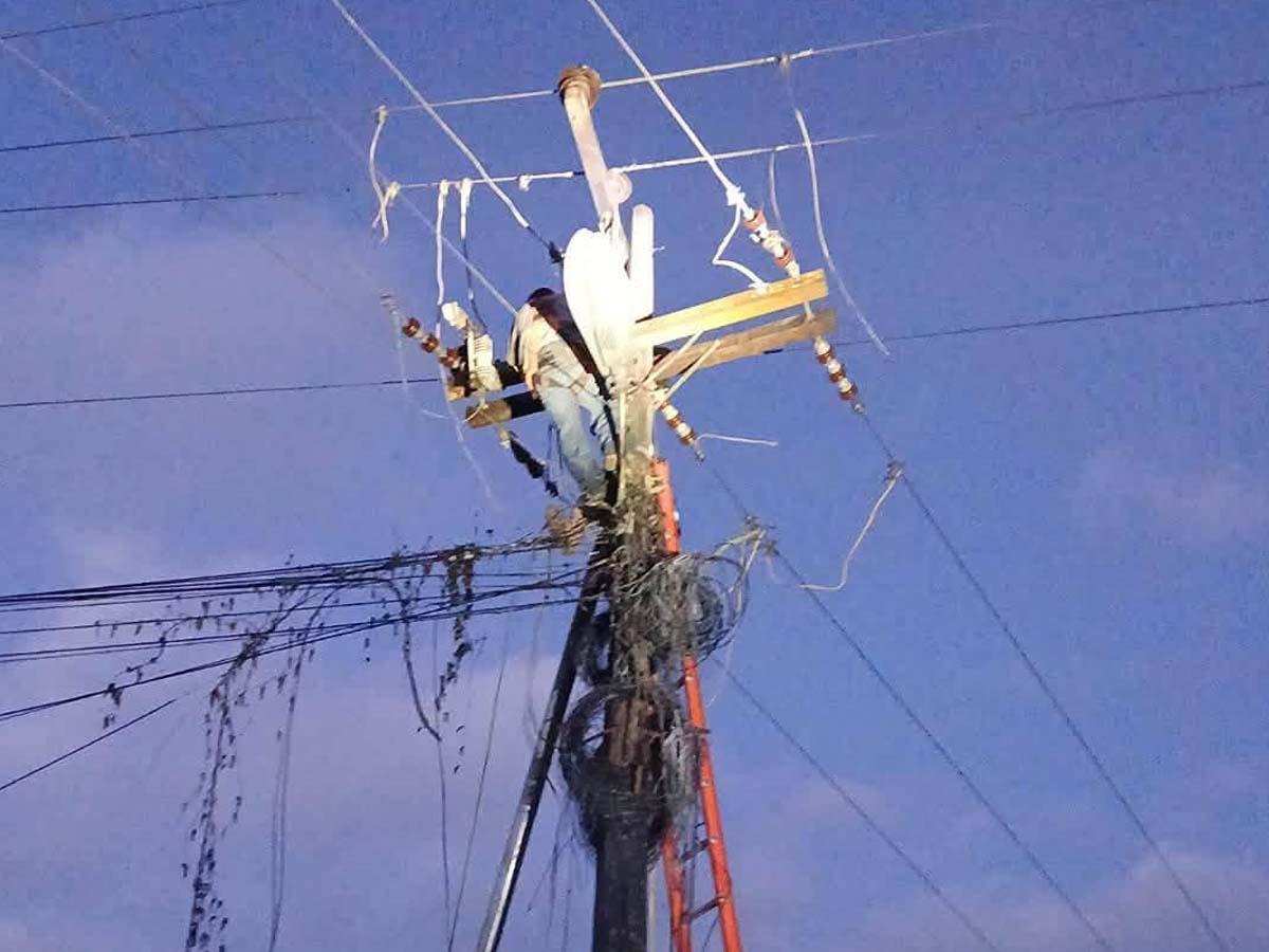 Masivos cortes de energía para este viernes 18 de septiembre en San Pedro Sula y Tegucigalpa