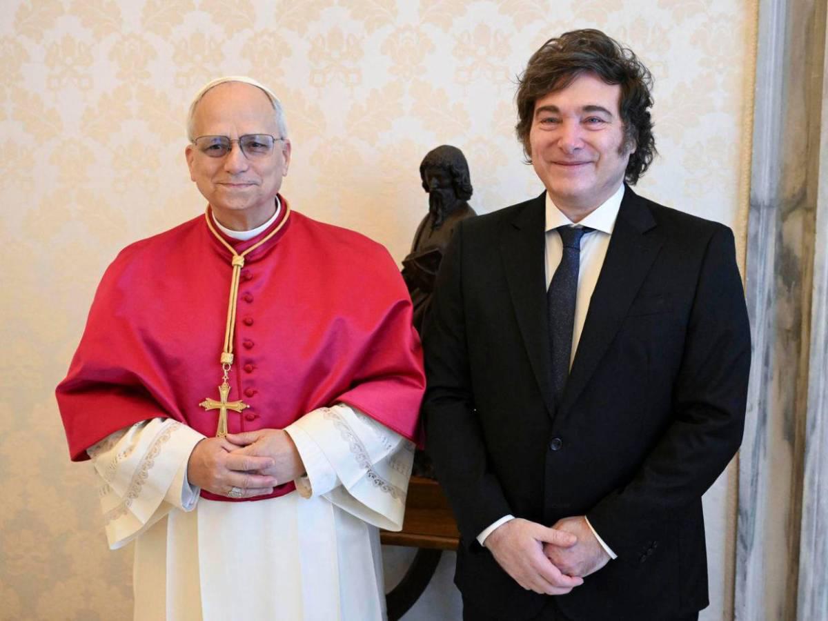 León XIV y Javier Milei tienen su primer encuentro oficial en El Vaticano