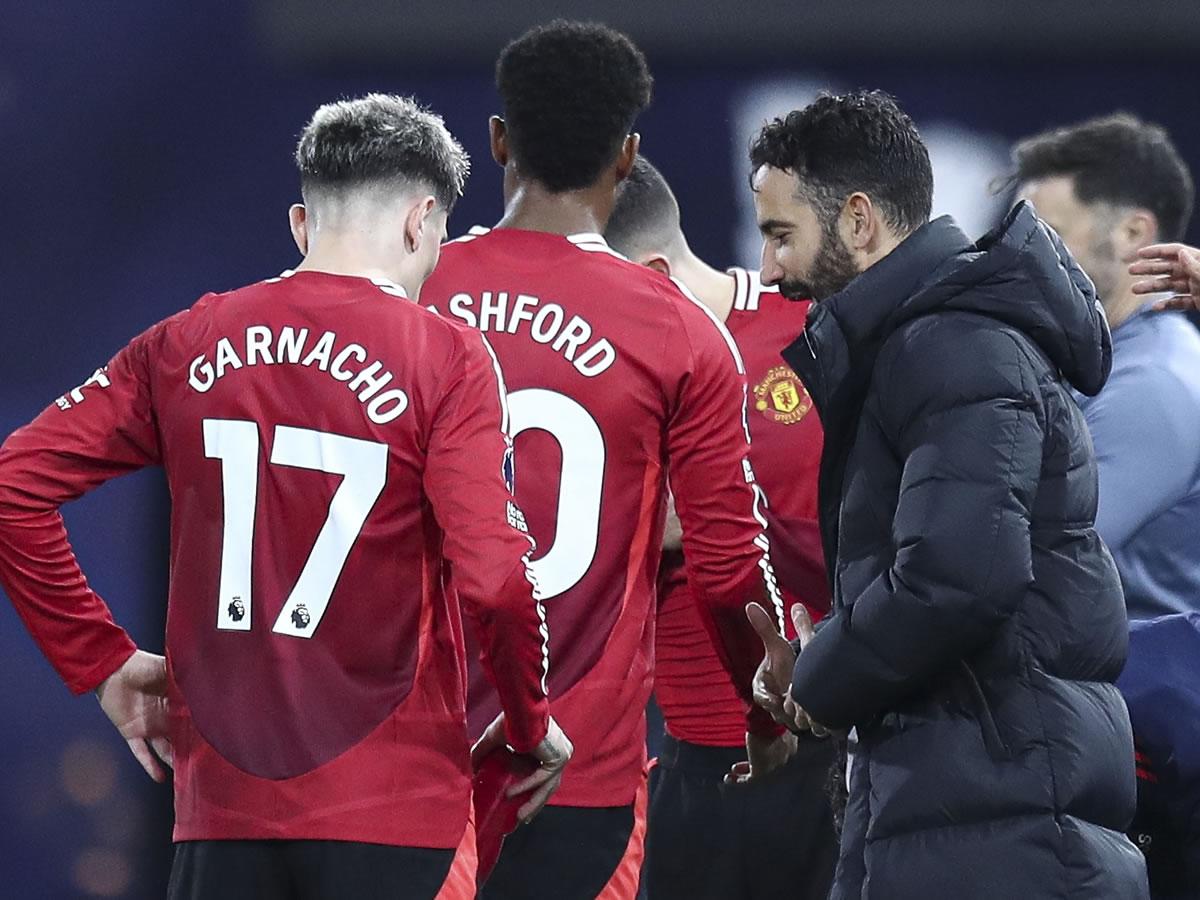 Ruben Amorim tiene un estreno decepcionante en el Manchester United