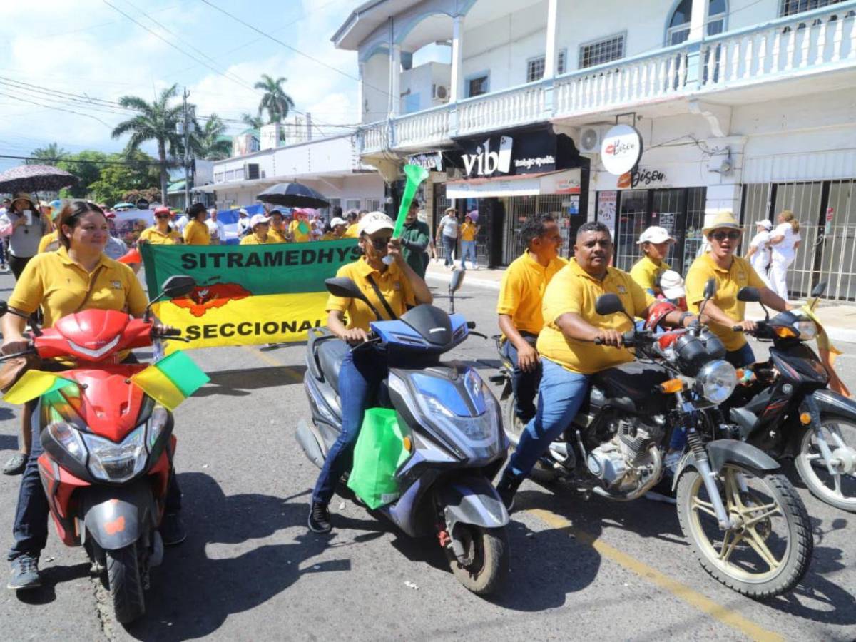 La Ceiba marcha en paz: la voz de los trabajadores que sostienen la ciudad