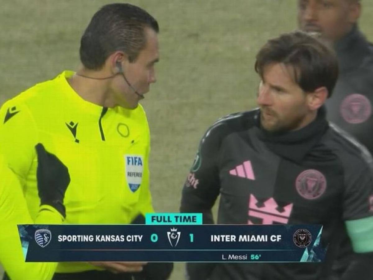 Escándalo: Concacaf castiga árbitro mexicano por lo que hizo con Messi