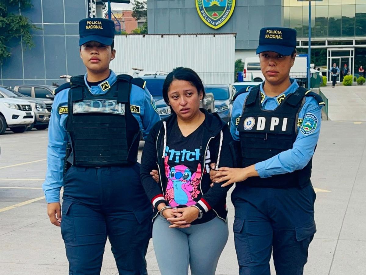 Capturan a mujer acusada de matar a su esposo en Olancho