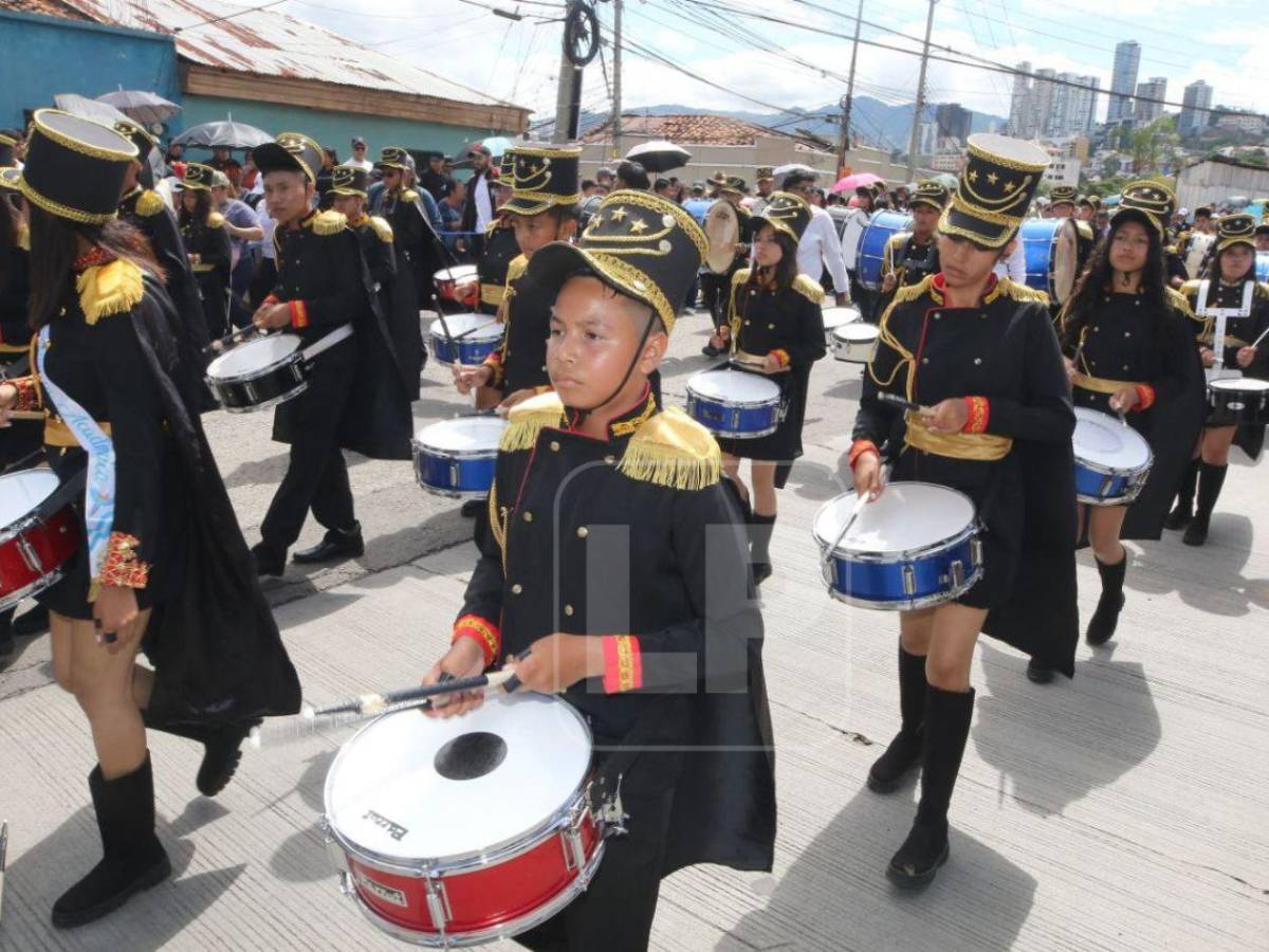 Bandas que destacan en los desfiles patrios 2025 en Honduras