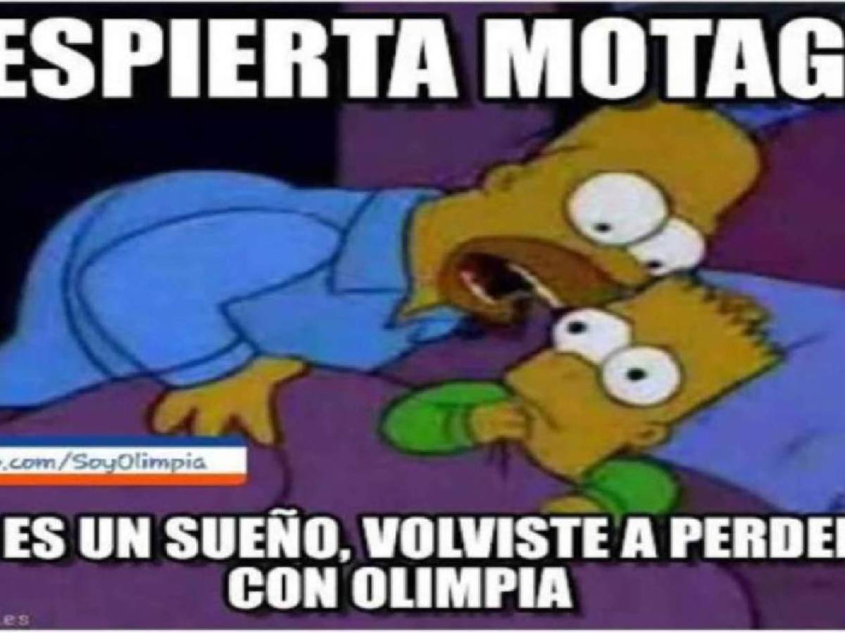Burlas a Motagua: los memes que dejó la derrota ante Olimpia en el clásico