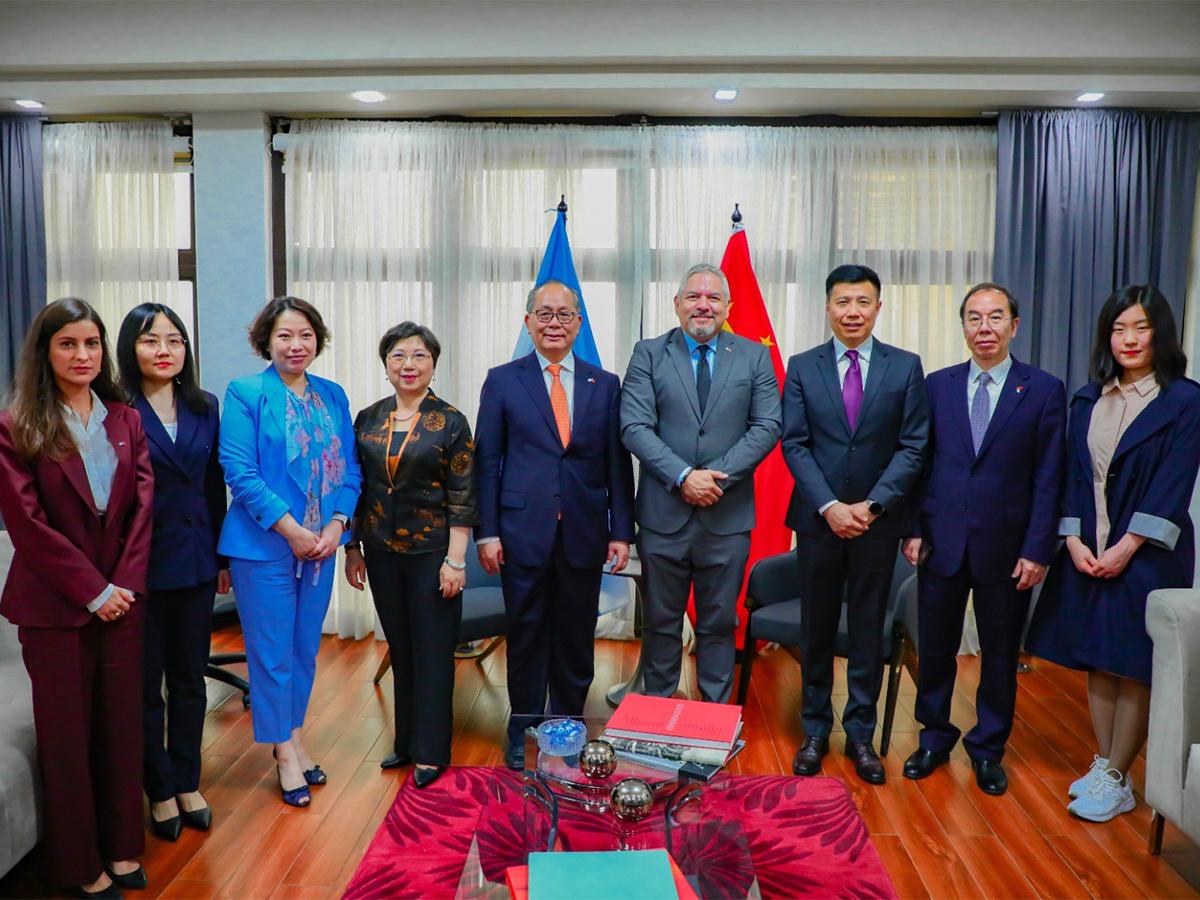 Delegación de ambos países comprometida con la promoción de los productos marinos en China.