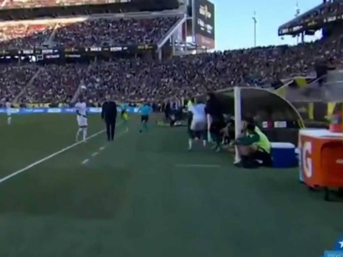 México vs Honduras: así fue el zafarrancho en Copa Oro y el motivo que empezó la pelea