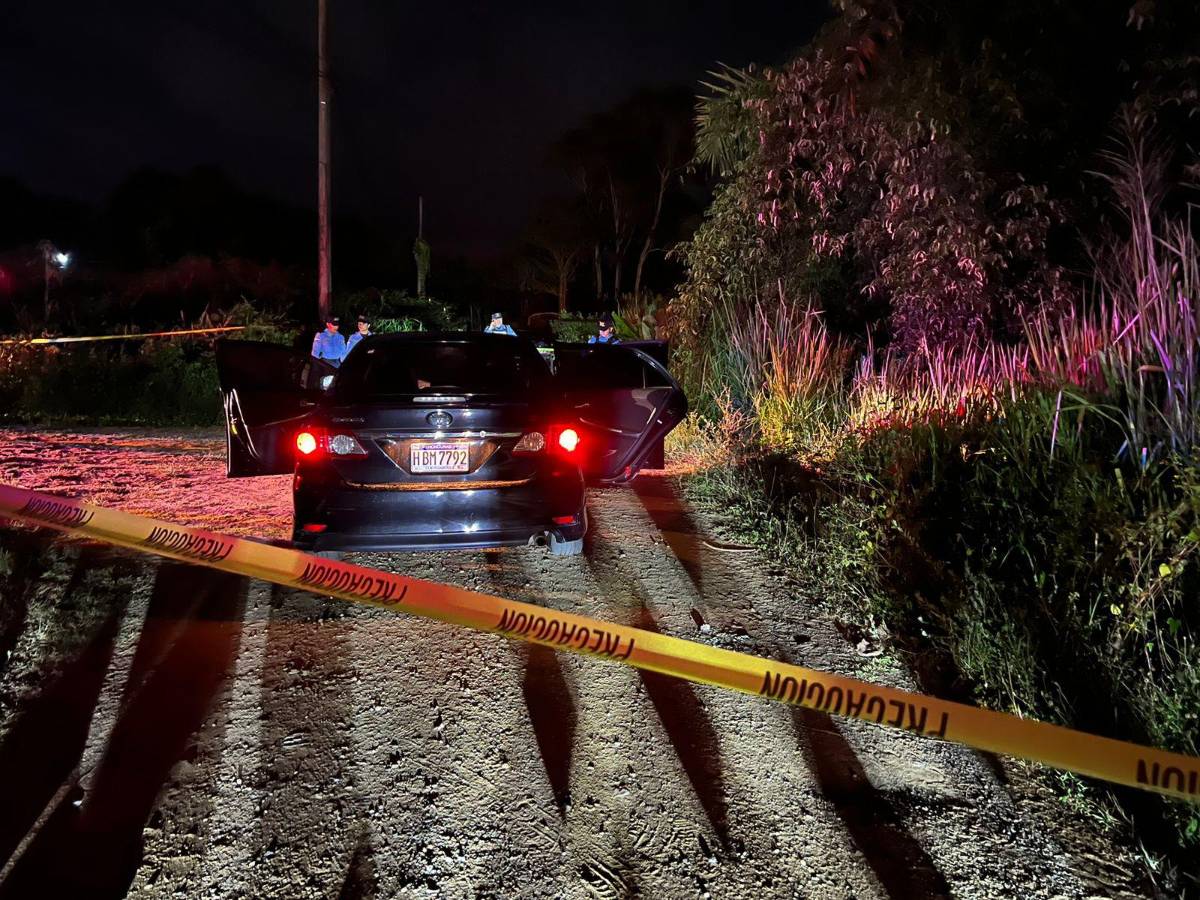 El cuerpo de Orlando Brocato quedó dentro del turismo en el que trabajaba.