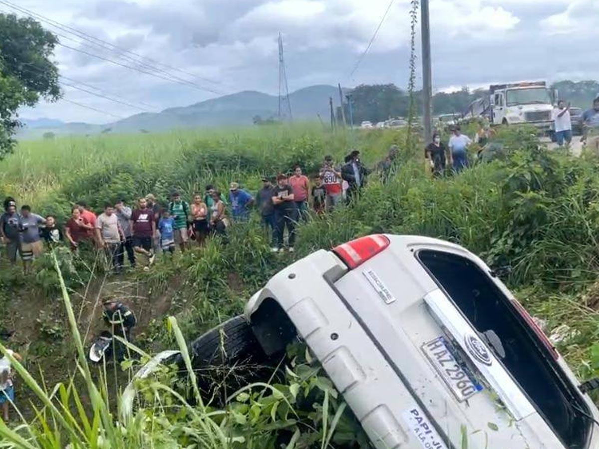 Fatal destino para familia que se accidentó en San Manuel