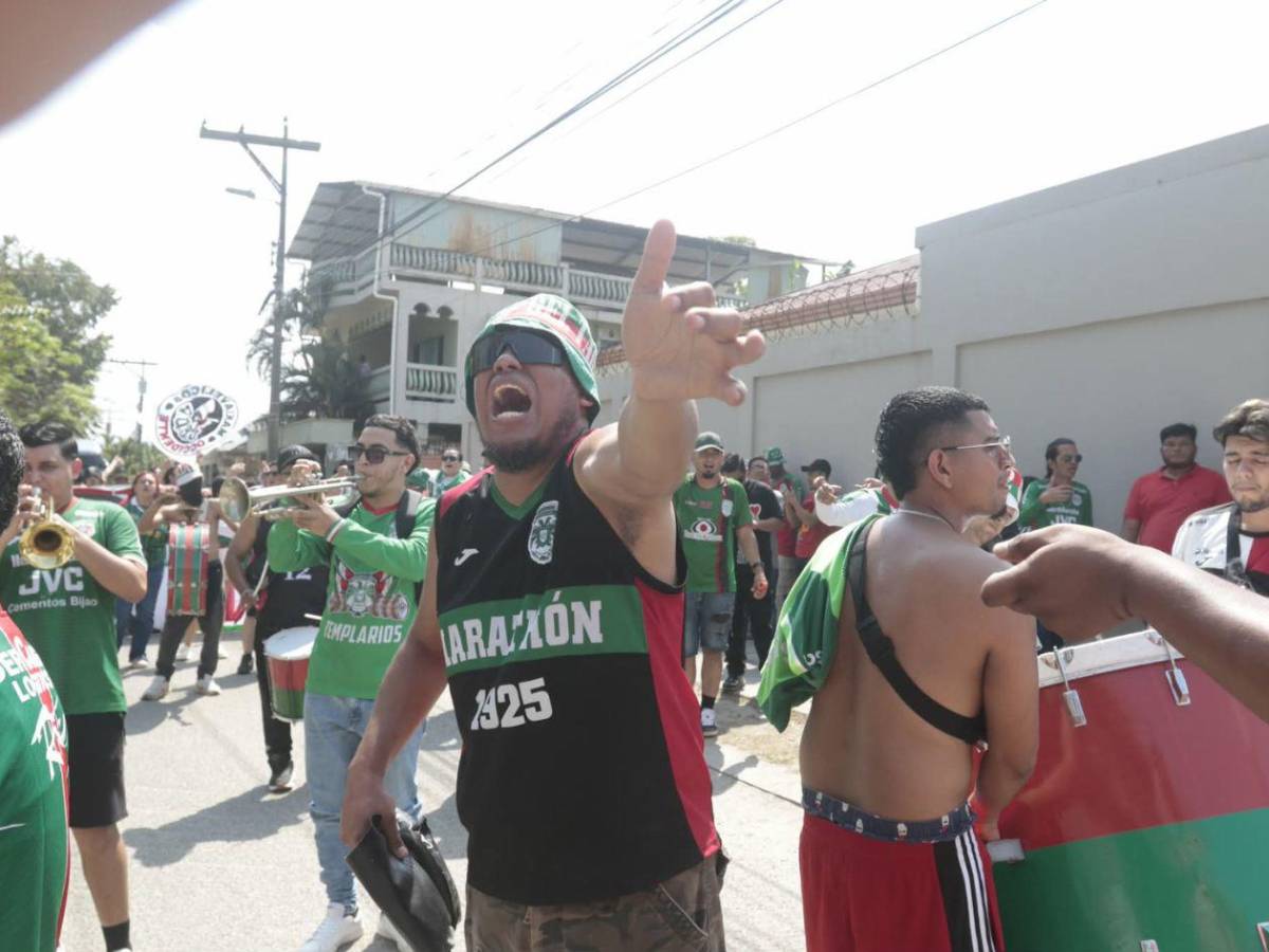 'Hulk' llegó al Yankel y ambientazo previo al clásico Marathón-Olimpia