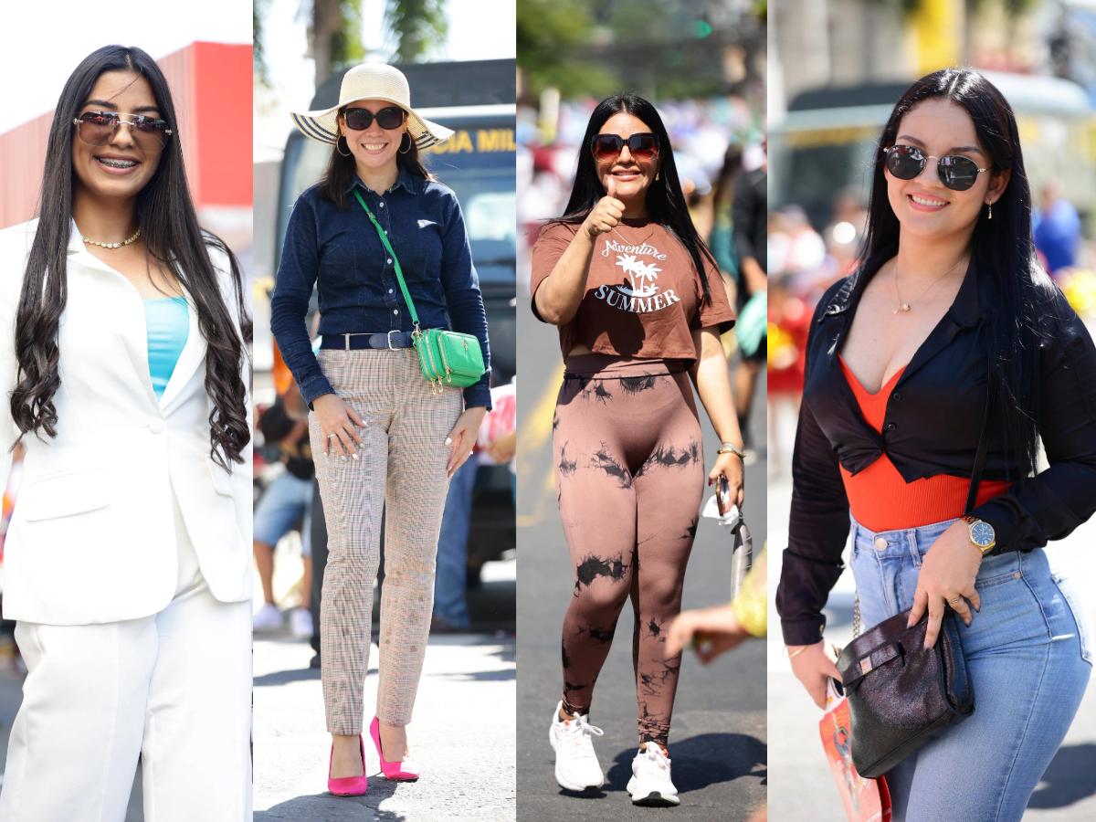 Las maestras y madres más hermosas de los desfiles de San Pedro Sula