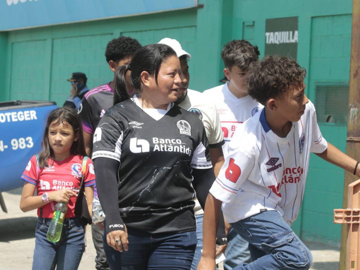 'Hulk' llegó al Yankel y ambientazo previo al clásico Marathón-Olimpia