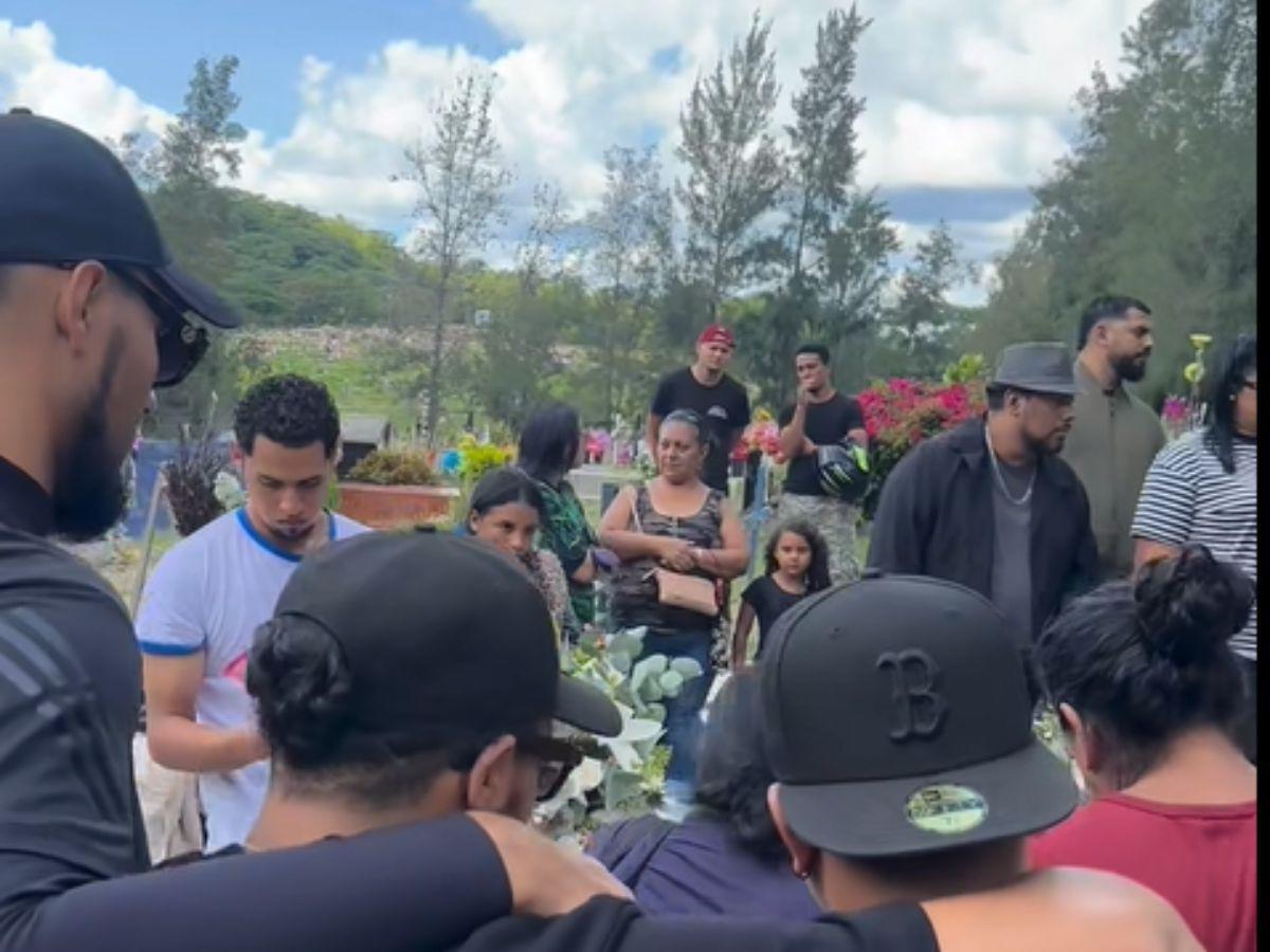 Dolorosas imágenes del velatorio de la presentadora Jenifer Rivas