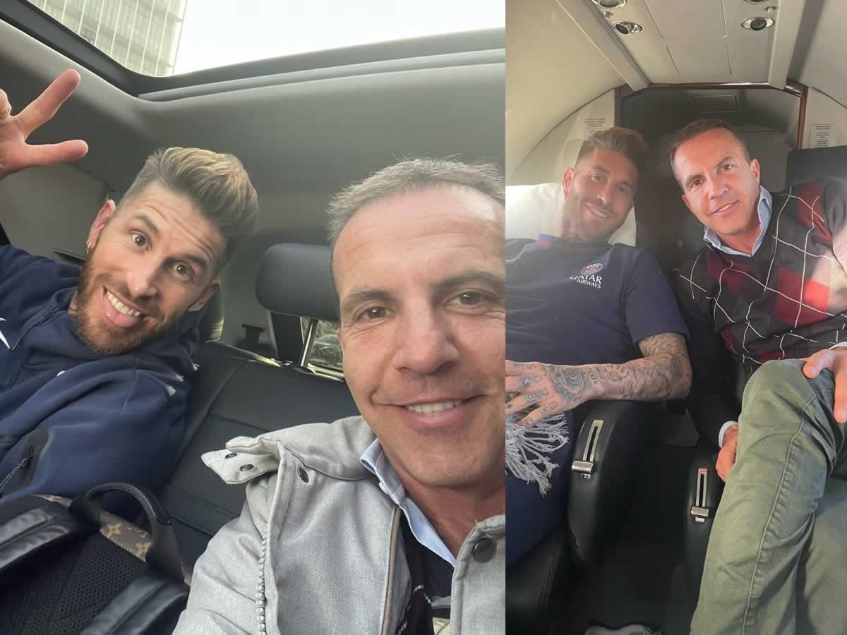Cristóbal Soria es también amigo de Sergio Ramos, quien jugó en el Sevilla antes de convertirse en leyenda en el Real Madrid.
