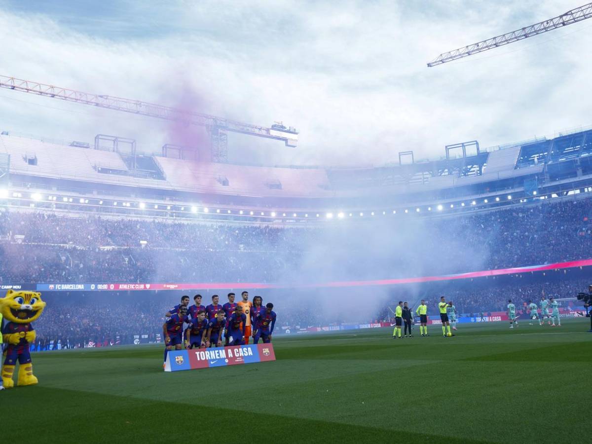 Barcelona volvió al Camp Nou: fiesta, Messi 'apareció' y agresión que indigna
