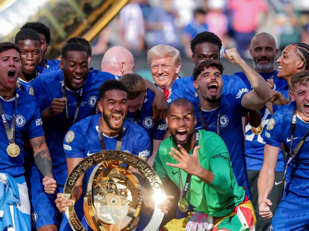 Trump no dejó festejar al Chelsea, tristeza del PSG y el Balón de Oro del Mundial