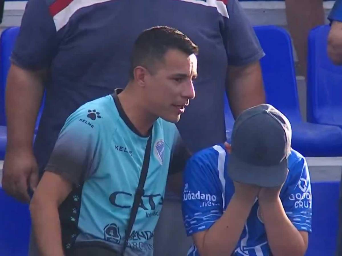 Agustín Auzmendi, destrozado: llanto y dolor por el descenso de Godoy Cruz