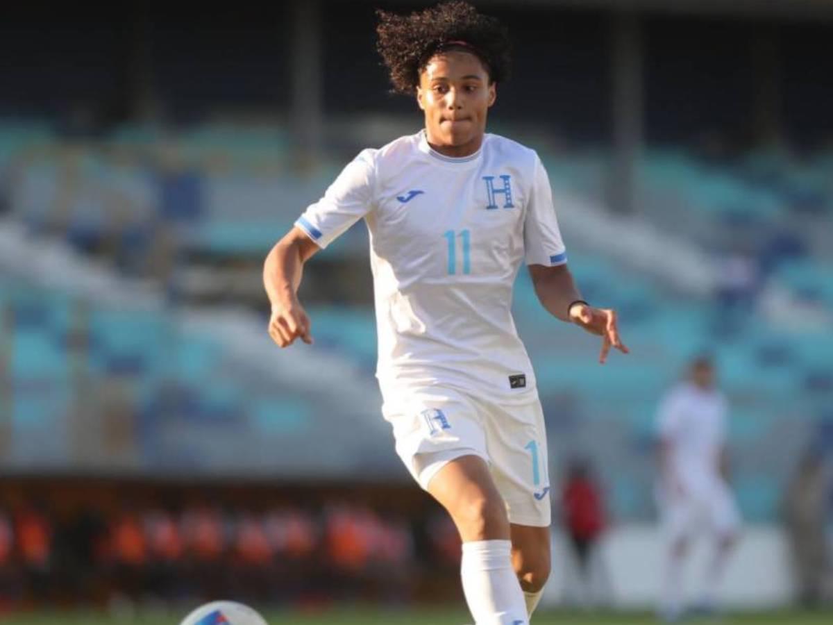 Luis Gabriel es el hijo de David Suazo y está con la Sub-17 de Honduras.
