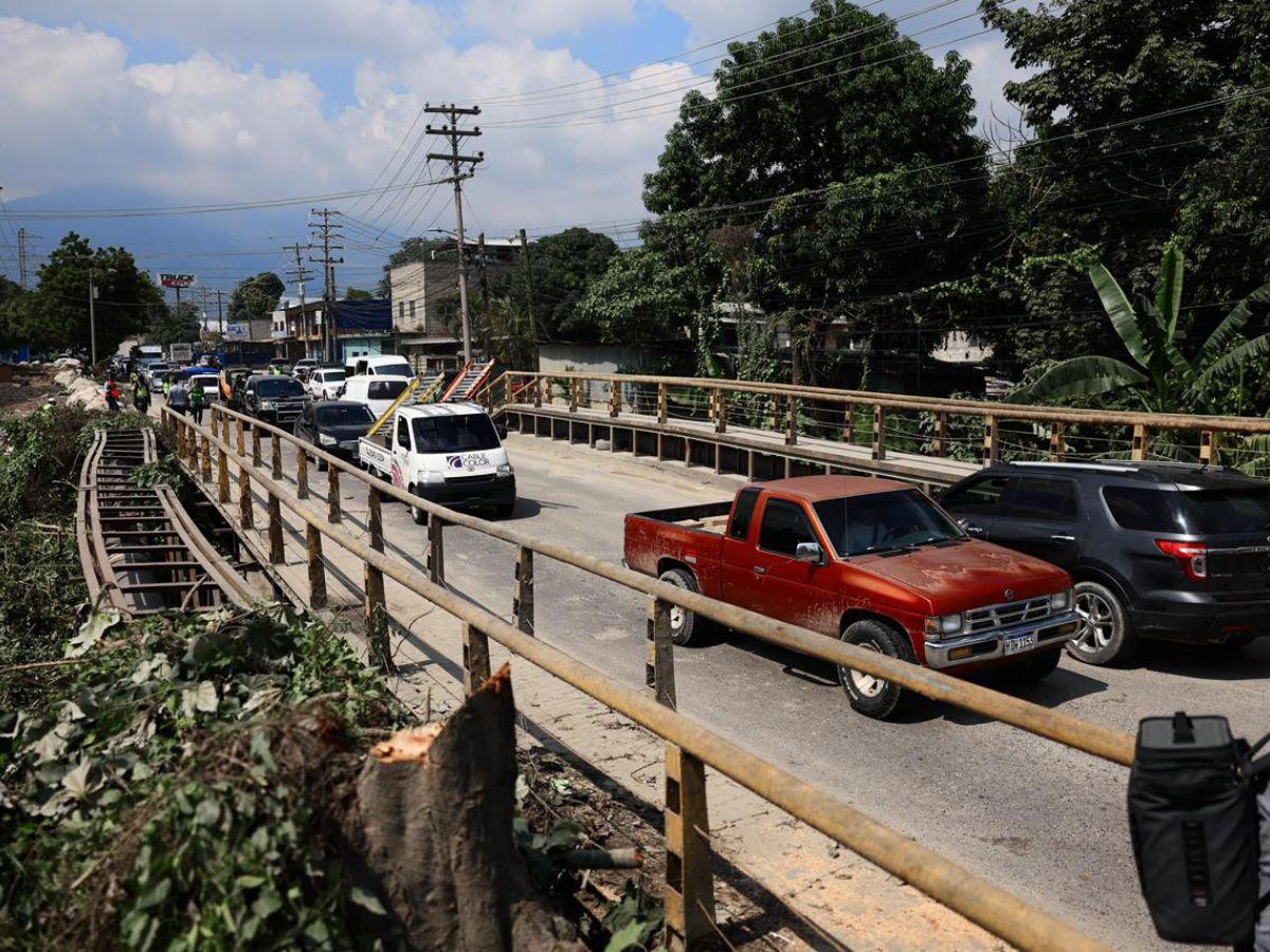 ¿Por qué cerraron el puente El Barón, en la salida Vieja a La Lima?