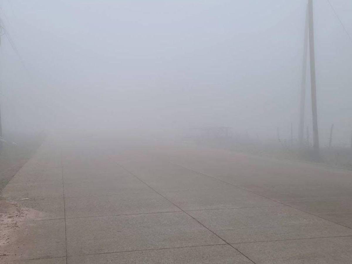 ¡Hasta 6 grados en Intibucá! Frío se intensifica en el occidente de Honduras