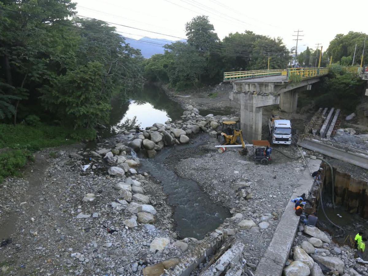 Reanudan obras: En esta fecha serán finalizados y habilitados los puentes de Las Brisas