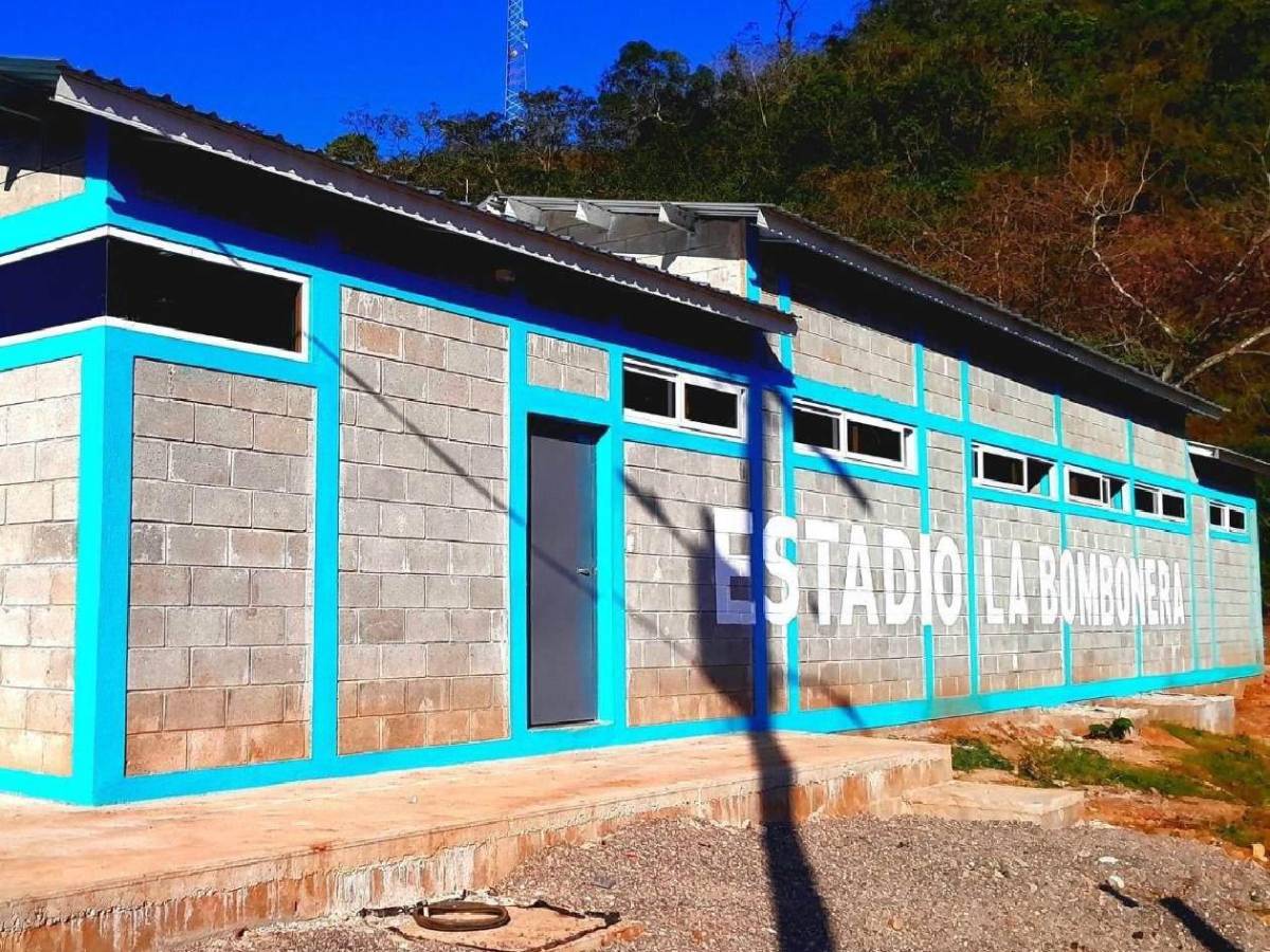 Así luce La Bombonera en Honduras: la nueva cancha en Santa Bárbara