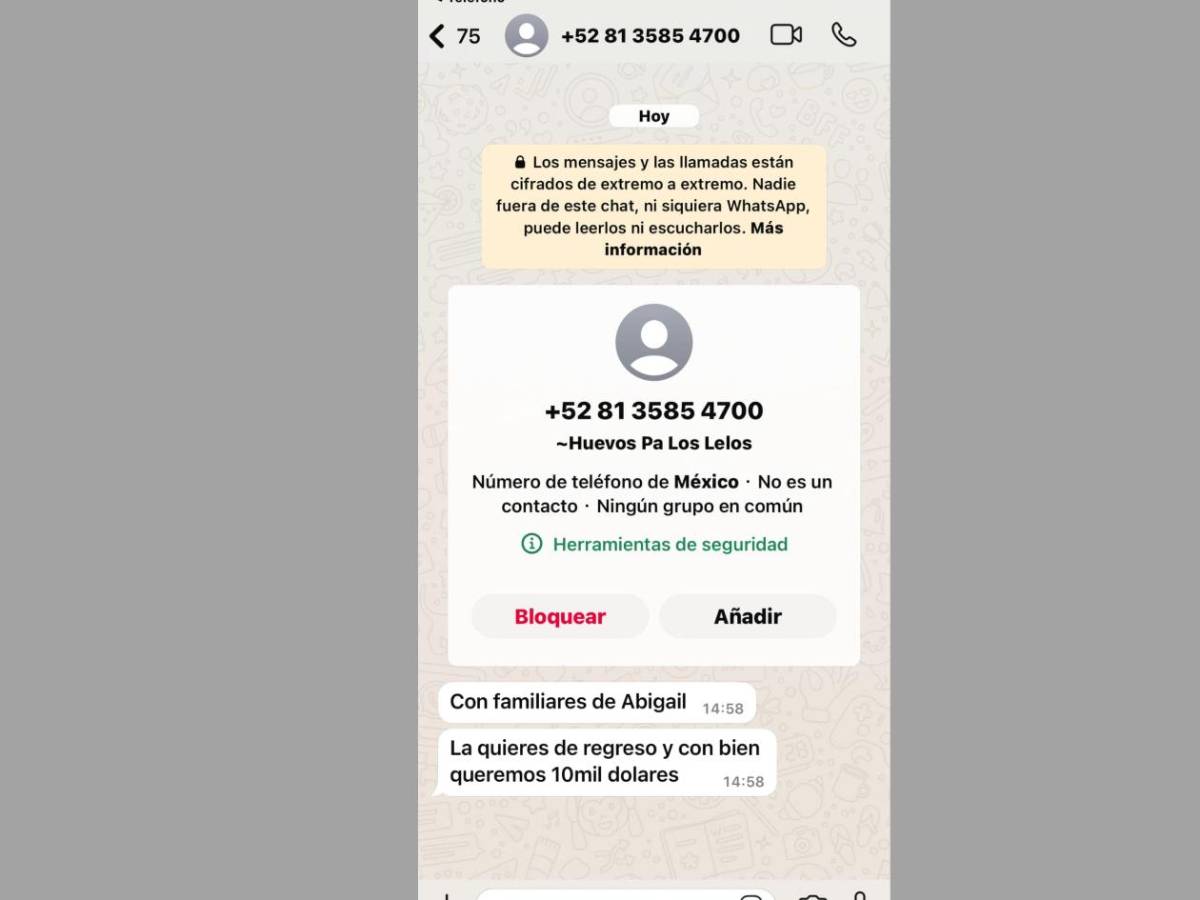 Madre de menor que fingió secuestro rompe el silencio y muestra mensajes aterradores