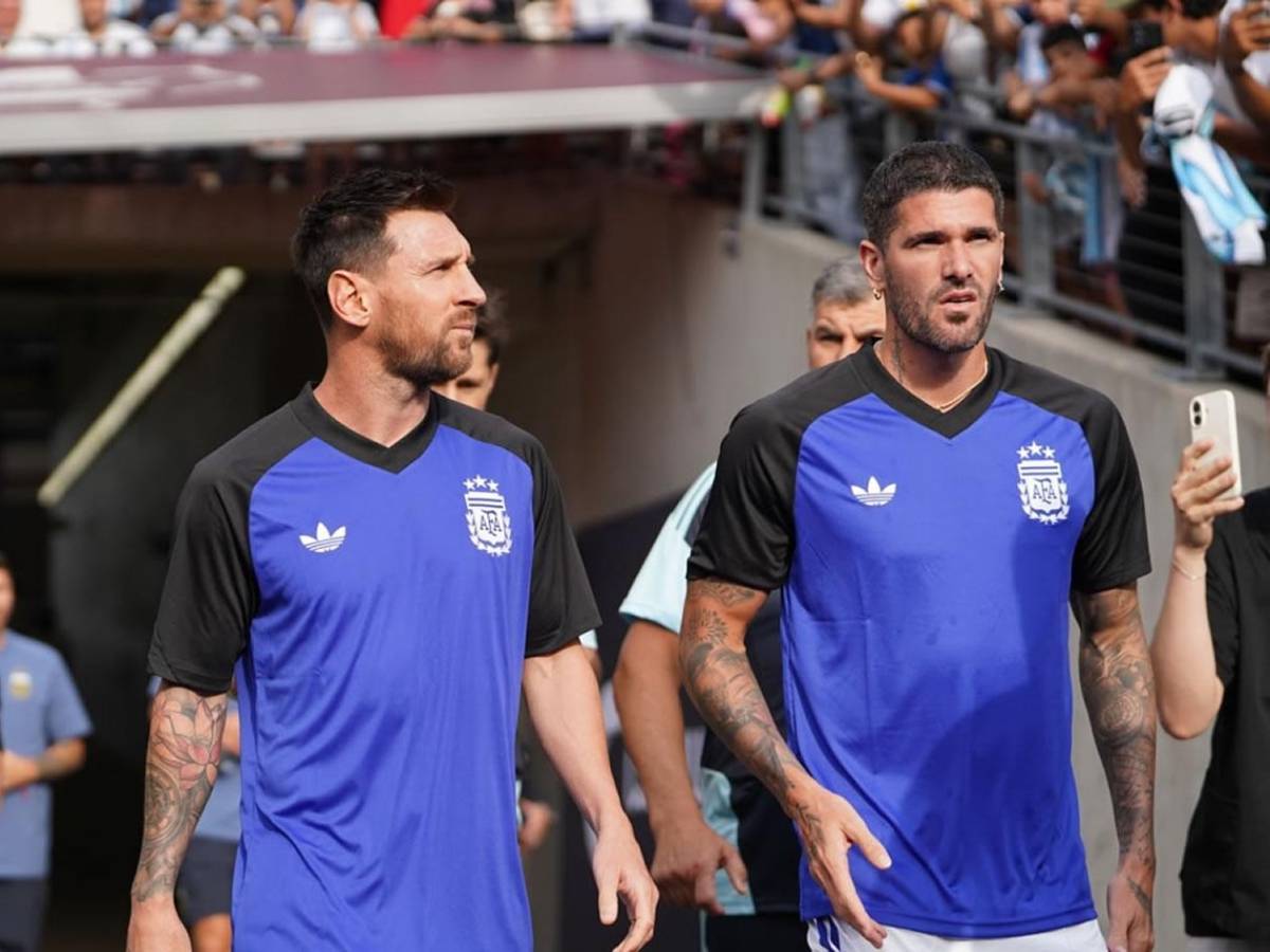 Messi sorprende tras el partido, ¿cambió camiseta? y abrazo histórico para Honduras