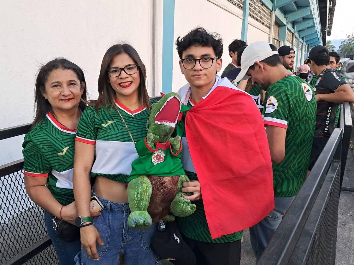 Ambientazo en la final: así se vivió la previa del Marathón vs Motagua
