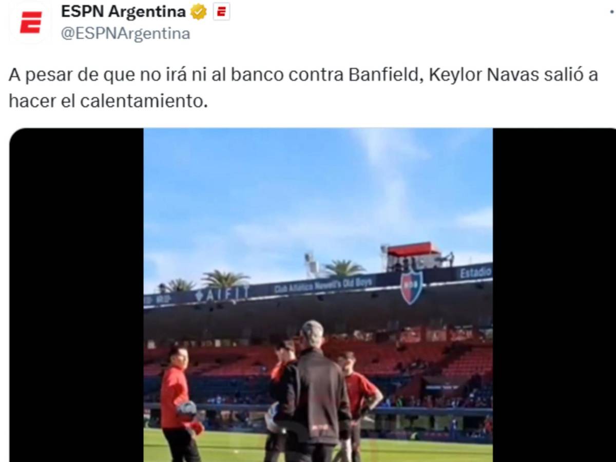 Keylor Navas hace curiosa petición y es castigado en Argentina: Así reaccionó el tico