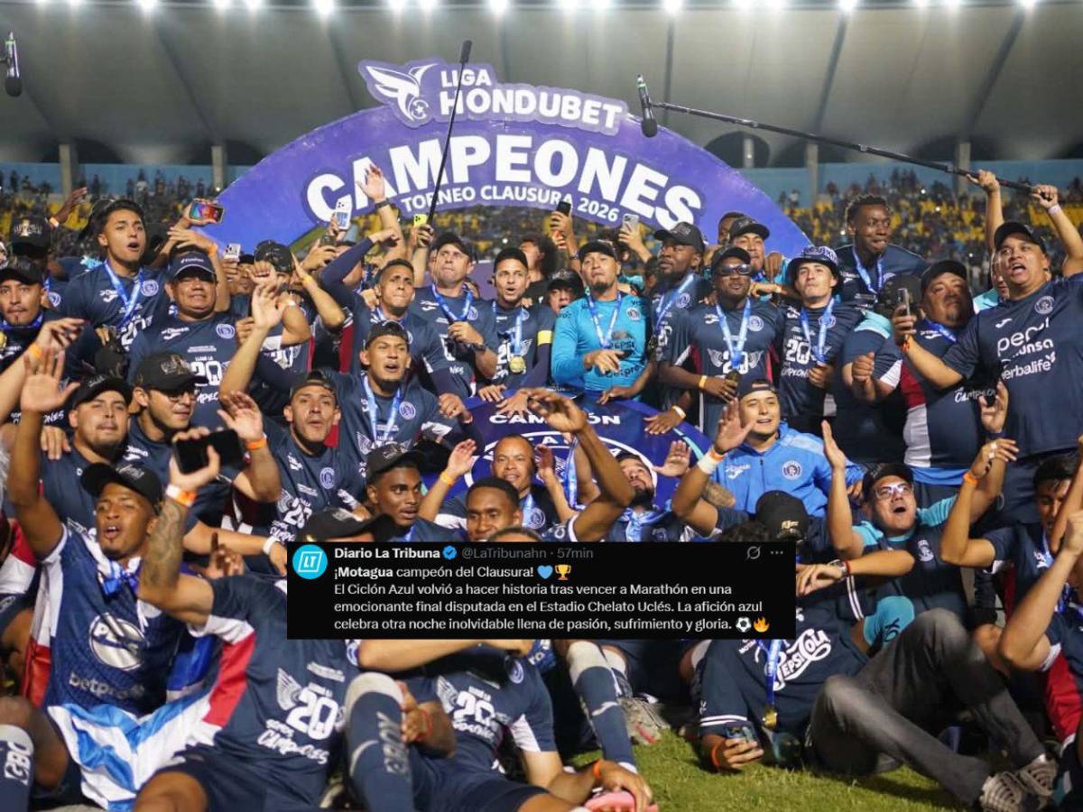 Prensa elogia a Motagua tras conquistar la Copa 20: “El fútbol fue justo”