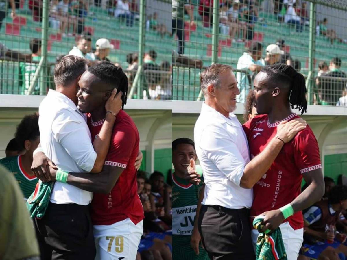 'Tota' Medina pierde la cabeza, festejo a lo Cristiano, mensaje al DT de Honduras en el Clásico y lindas chicas