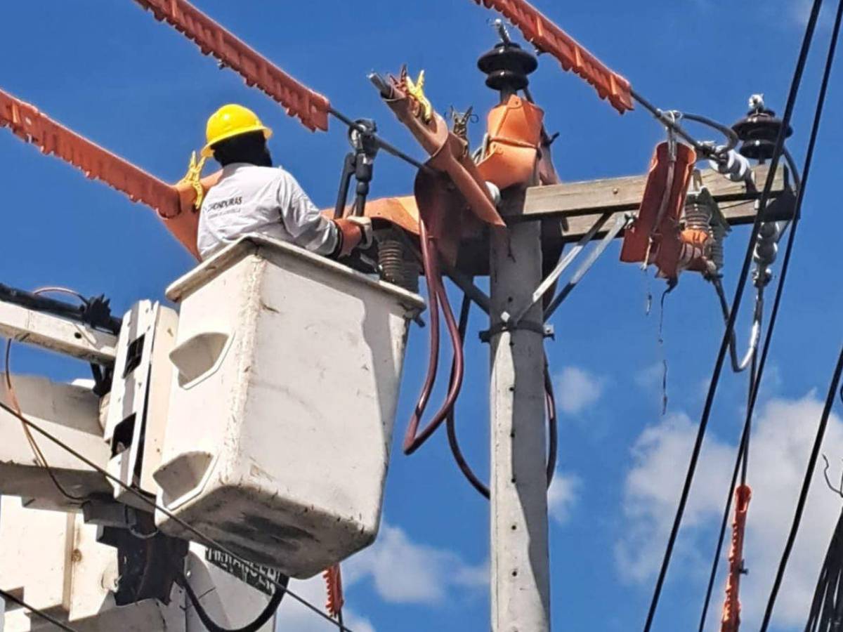 Cortes de luz en SPS, El Progreso, Tegucigalpa y otras zonas de Honduras este jueves 17 de julio