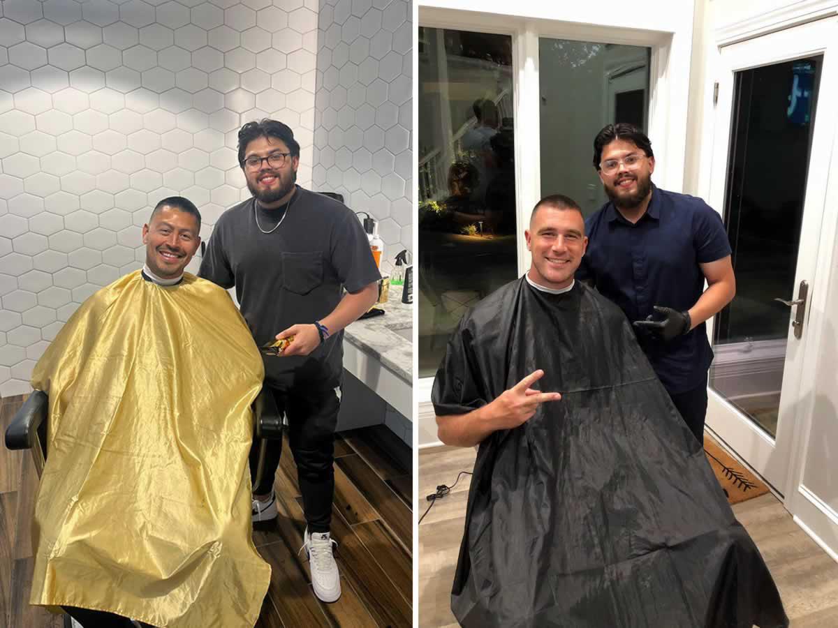 Kilver Martínez, el hondureño que le corta el pelo a estrellas del deporte en EEUU