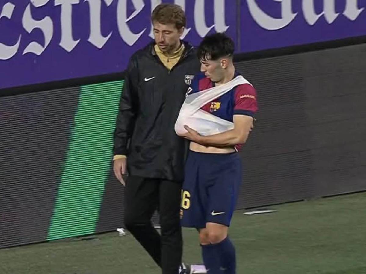 Debutó con Barcelona y se retiró lesionado; crack regresó y protesta a leyenda