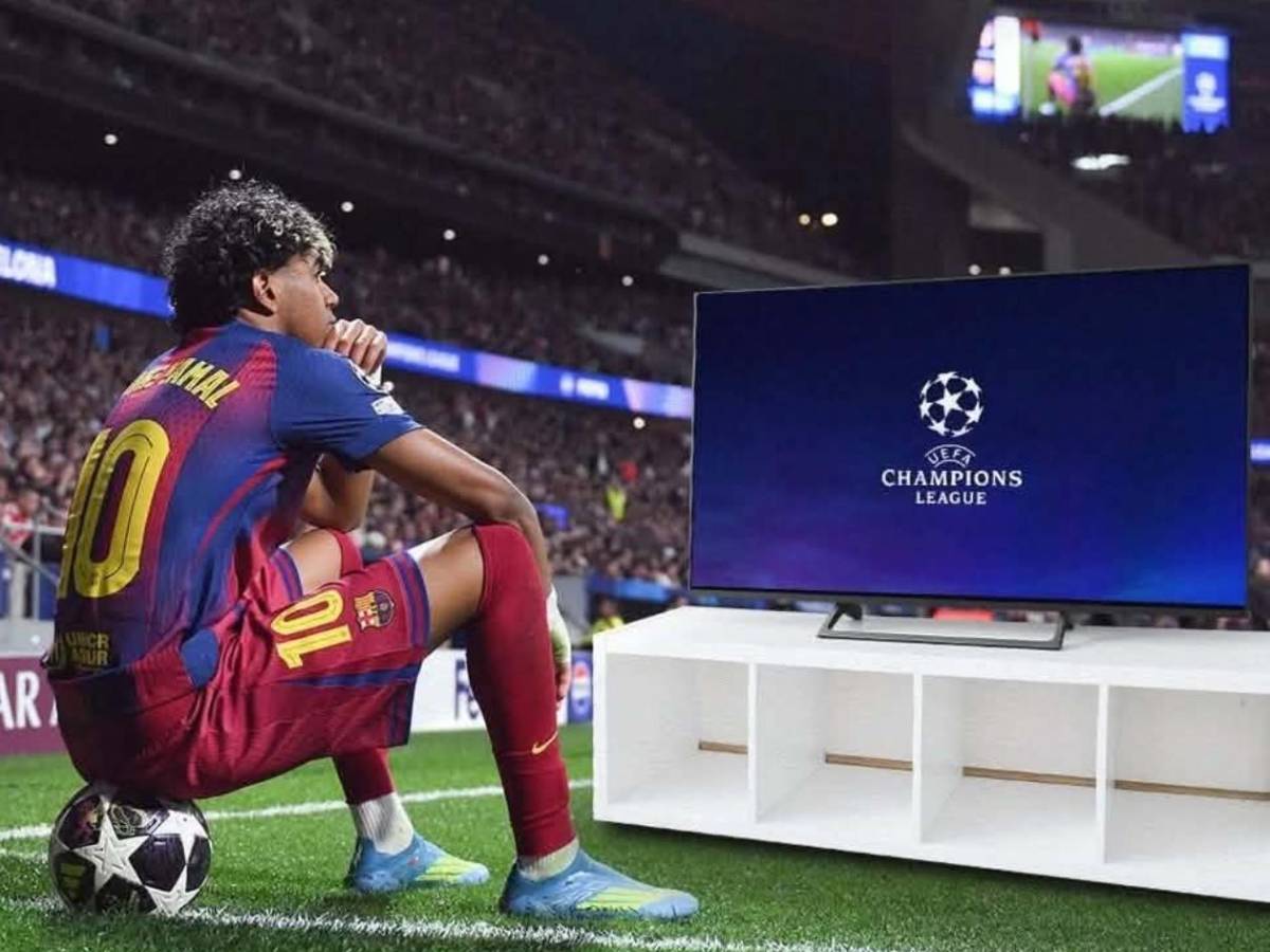 Lamine Yamal sufre: Es tendencia por su imagen ante Atlético por la Champions