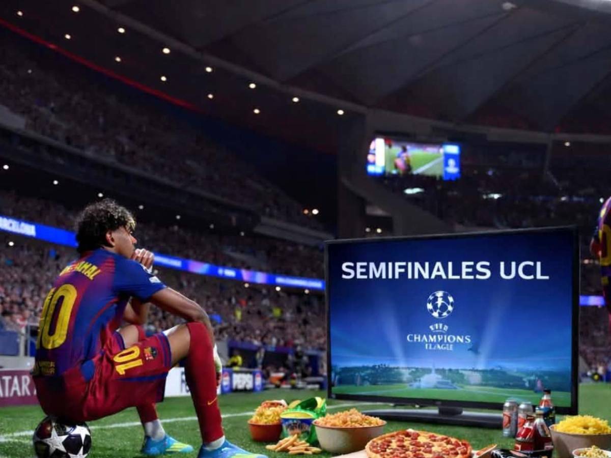 Lamine Yamal sufre: Es tendencia por su imagen ante Atlético por la Champions