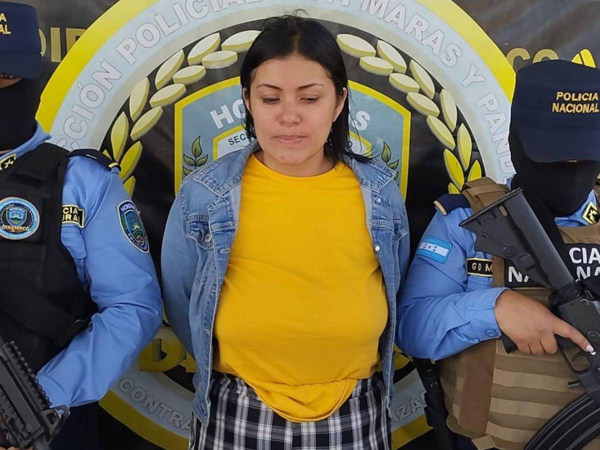 Capturan a La Fabi mientras cobraba extorsión en Tegucigalpa