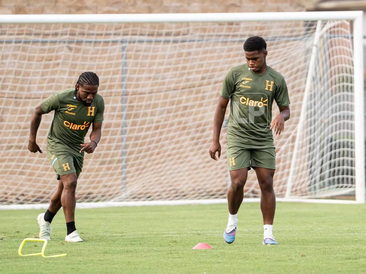 Honduras entrenó en Houston: imágenes de Keyrol, Dereck presente y las ausencias