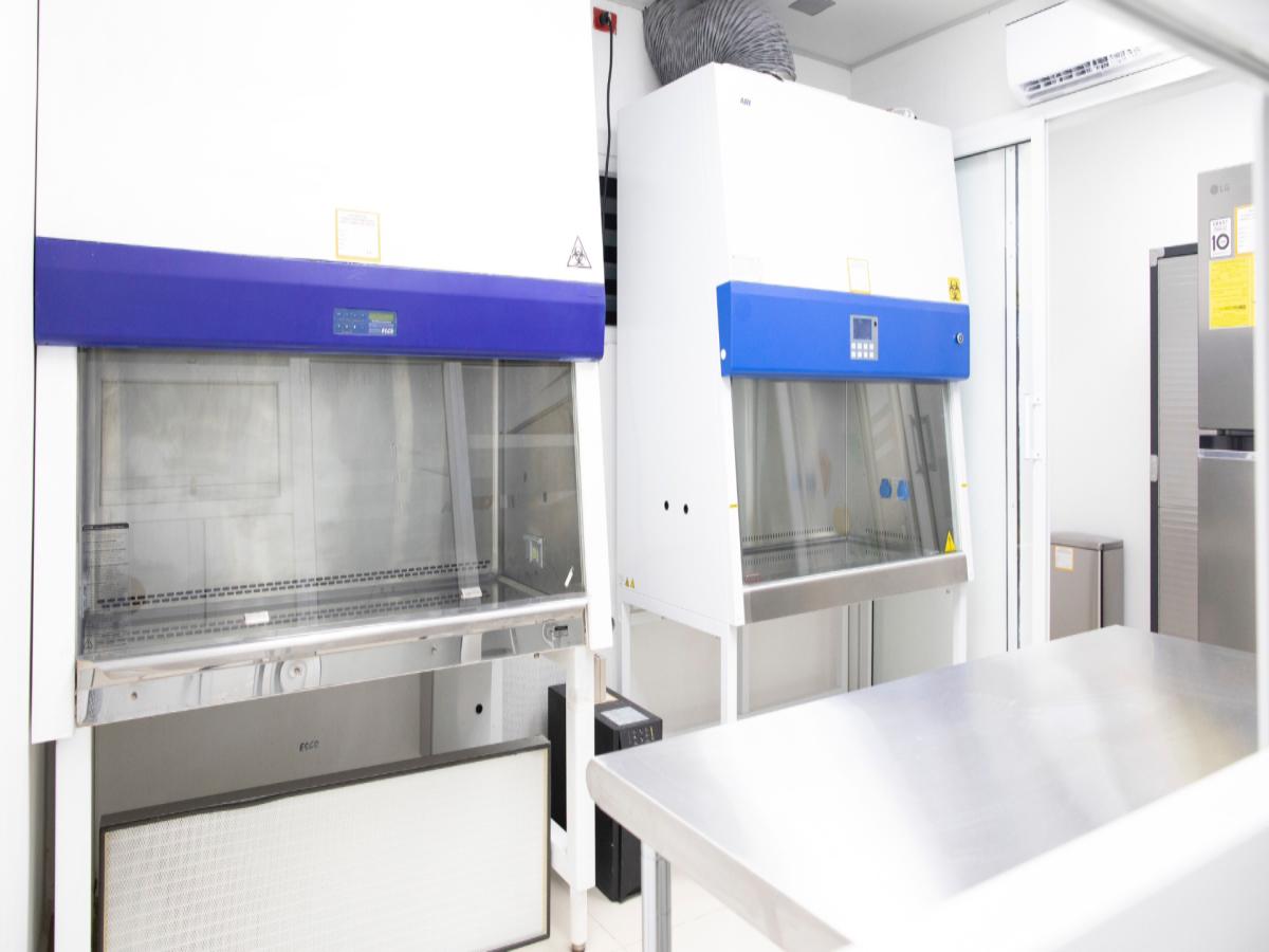 Cabinas de bioseguridad de alta tecnología, modernas y eficientes.