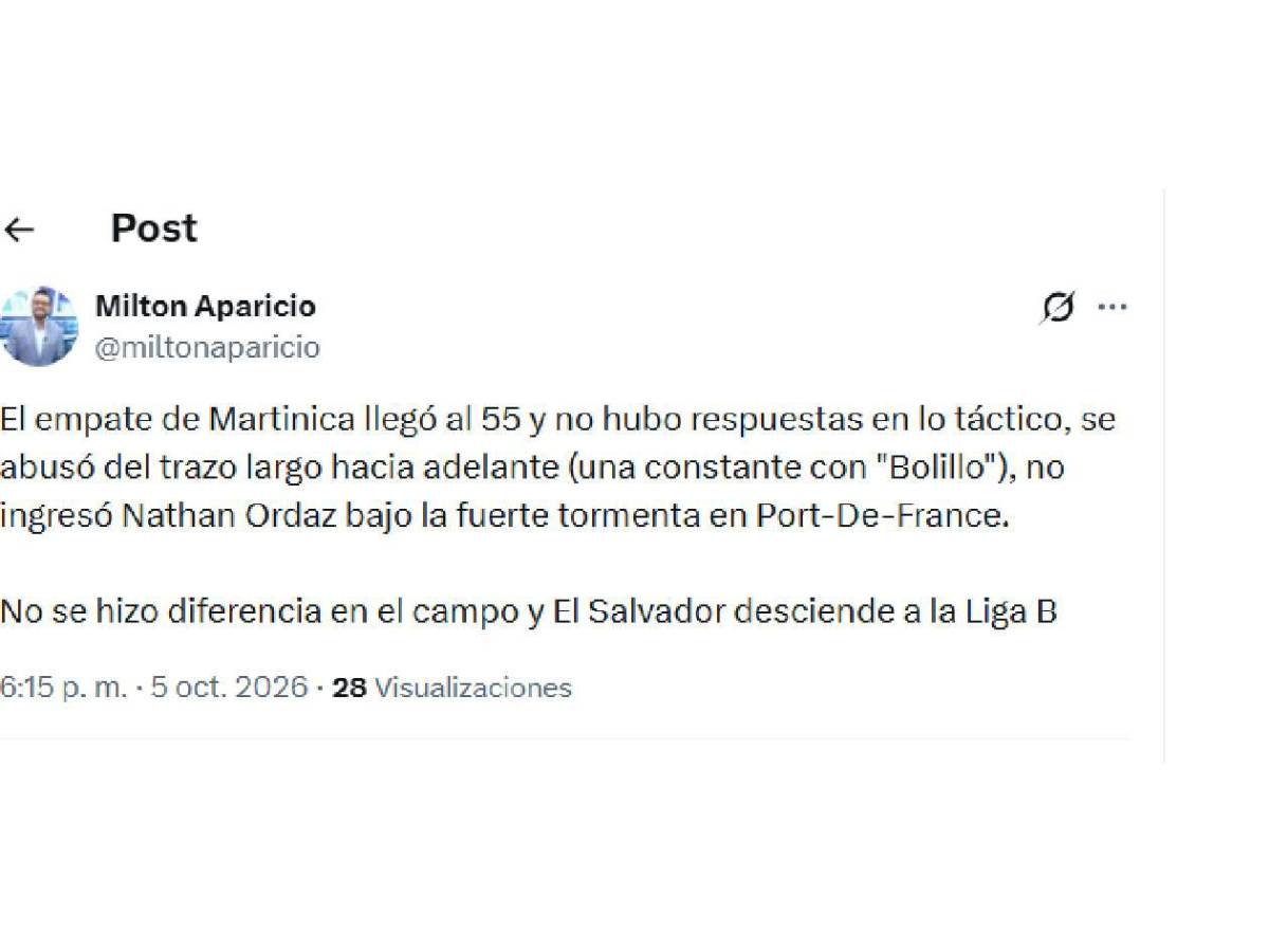 El Salvador estalla tras el descenso: señalan a Bukele y al culpable
