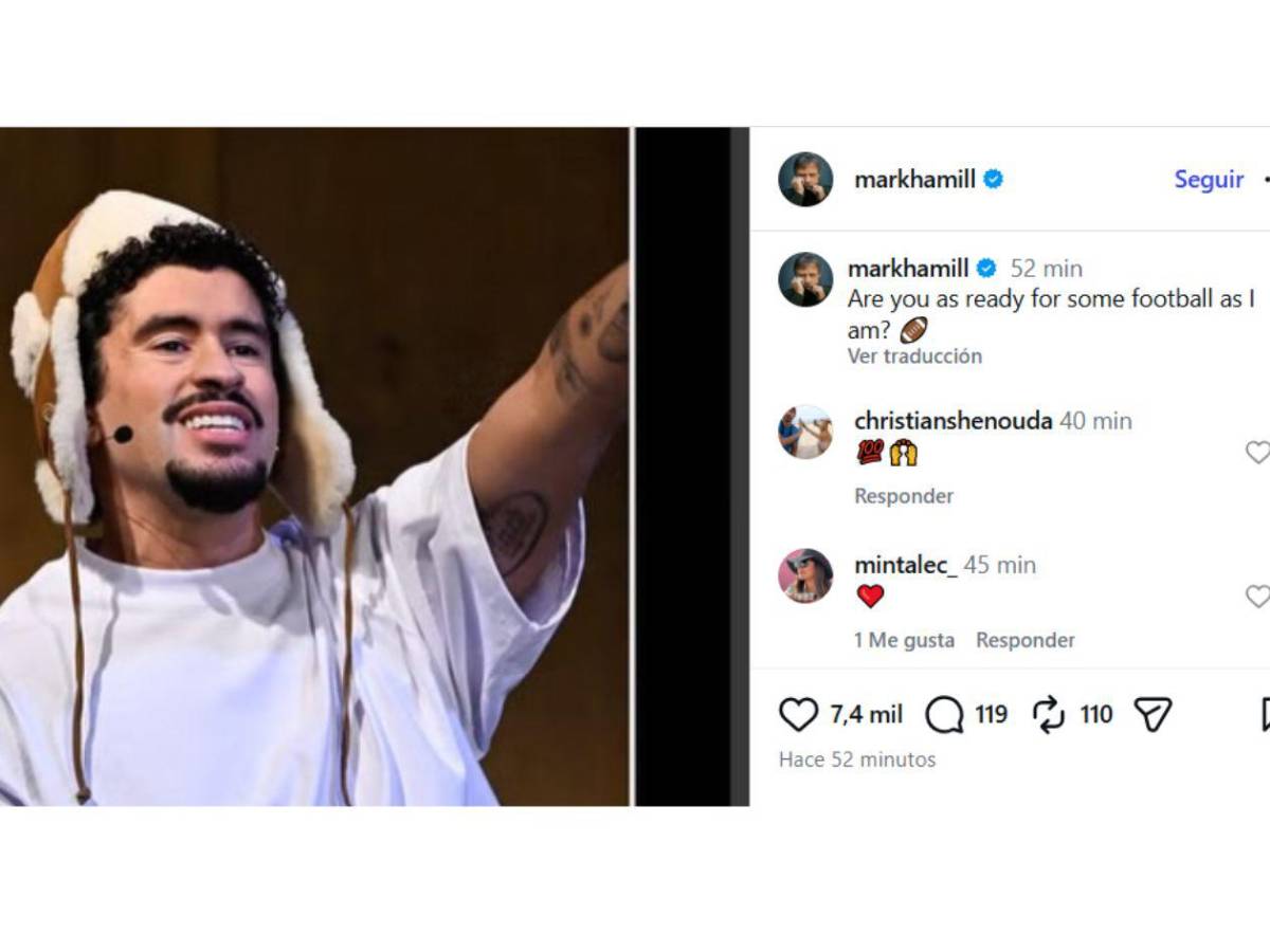 Las grandes estrellas le envían todo su apoyo a Bad Bunny previo al Super Bowl